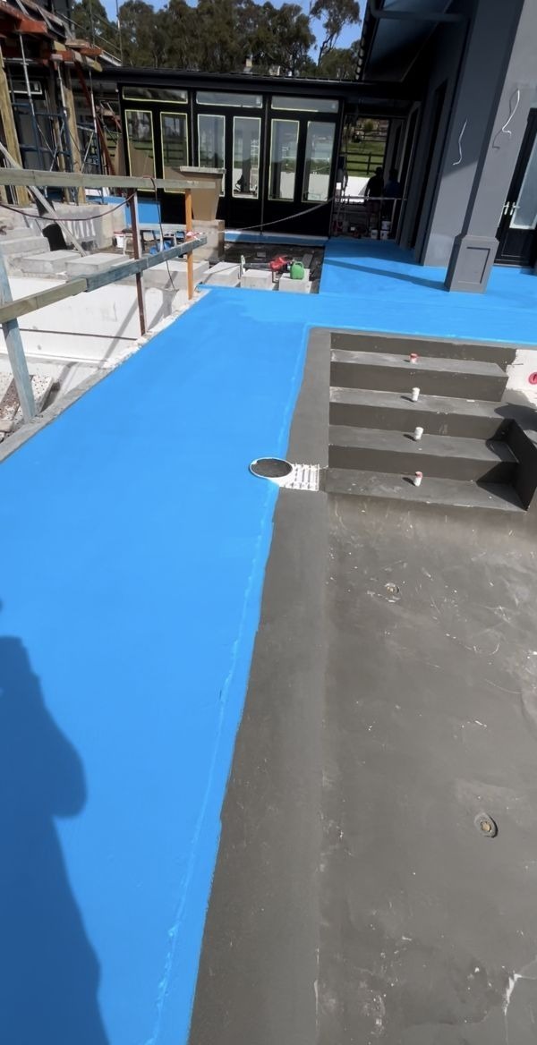 Waterproofed planter box